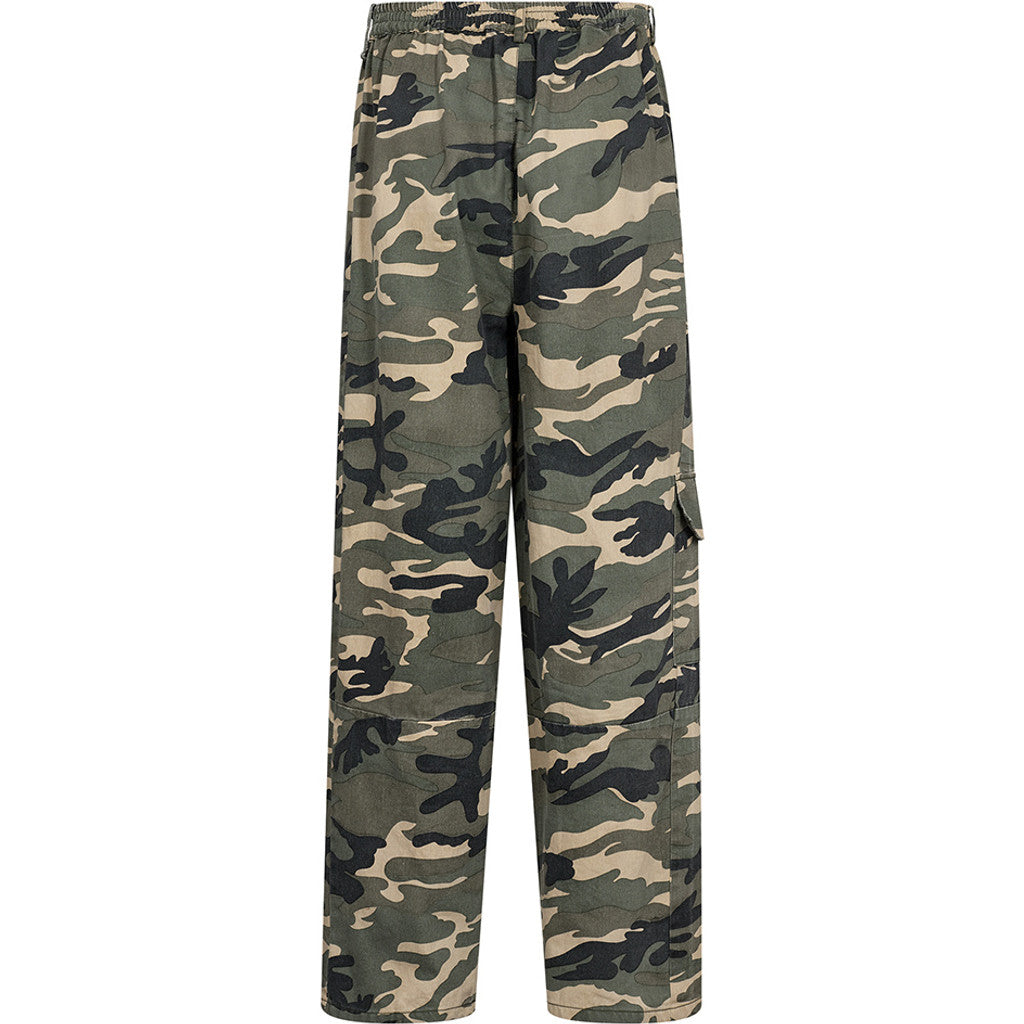 DEPECHE - PACY CAMO BARREL BUKSER KHAKI