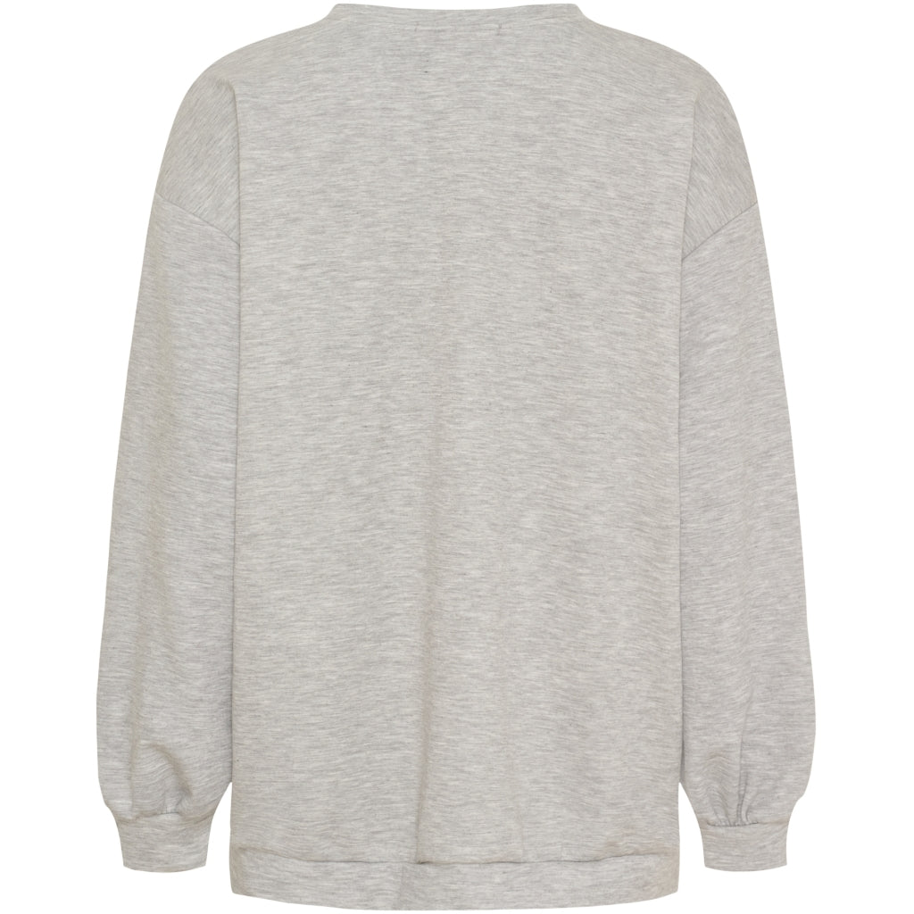 MARTA - HIBISCUS SWEAT GREY/YELLOW