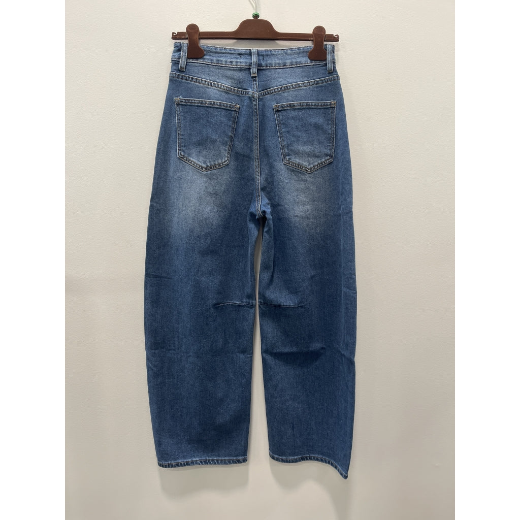 MARTA - MINNA JEANS DENIM BLUE