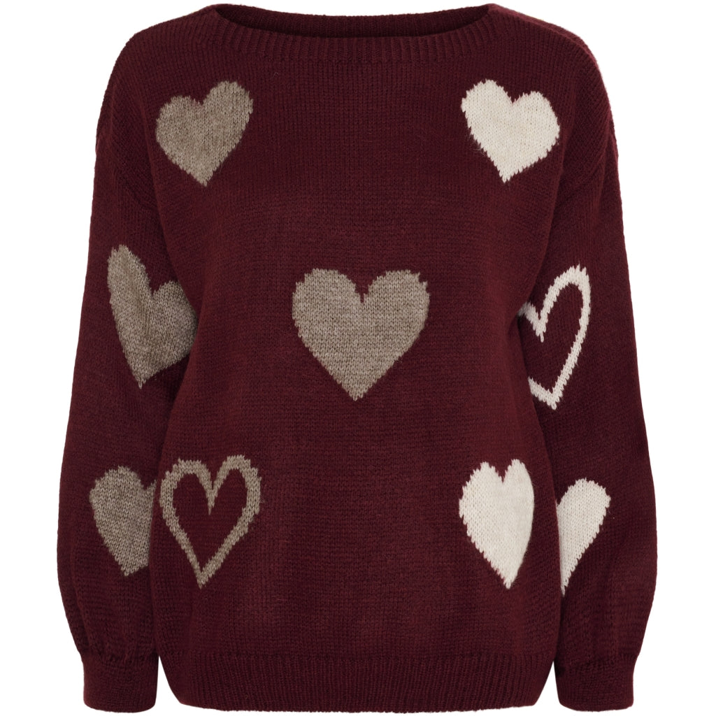 MARTA - AMARANTE STRIKTRØJE WINE