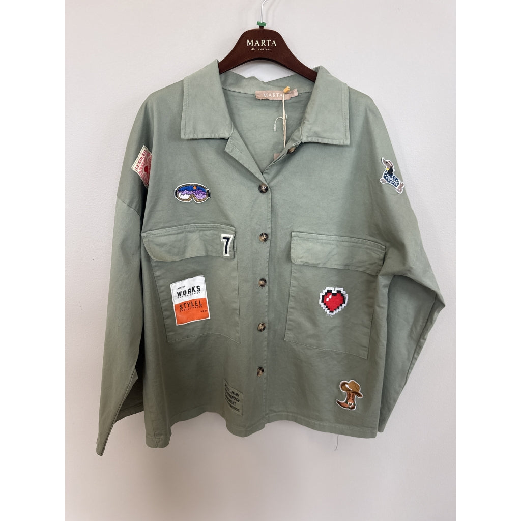 MARTA - ASTORIA JAKKE MILITARY