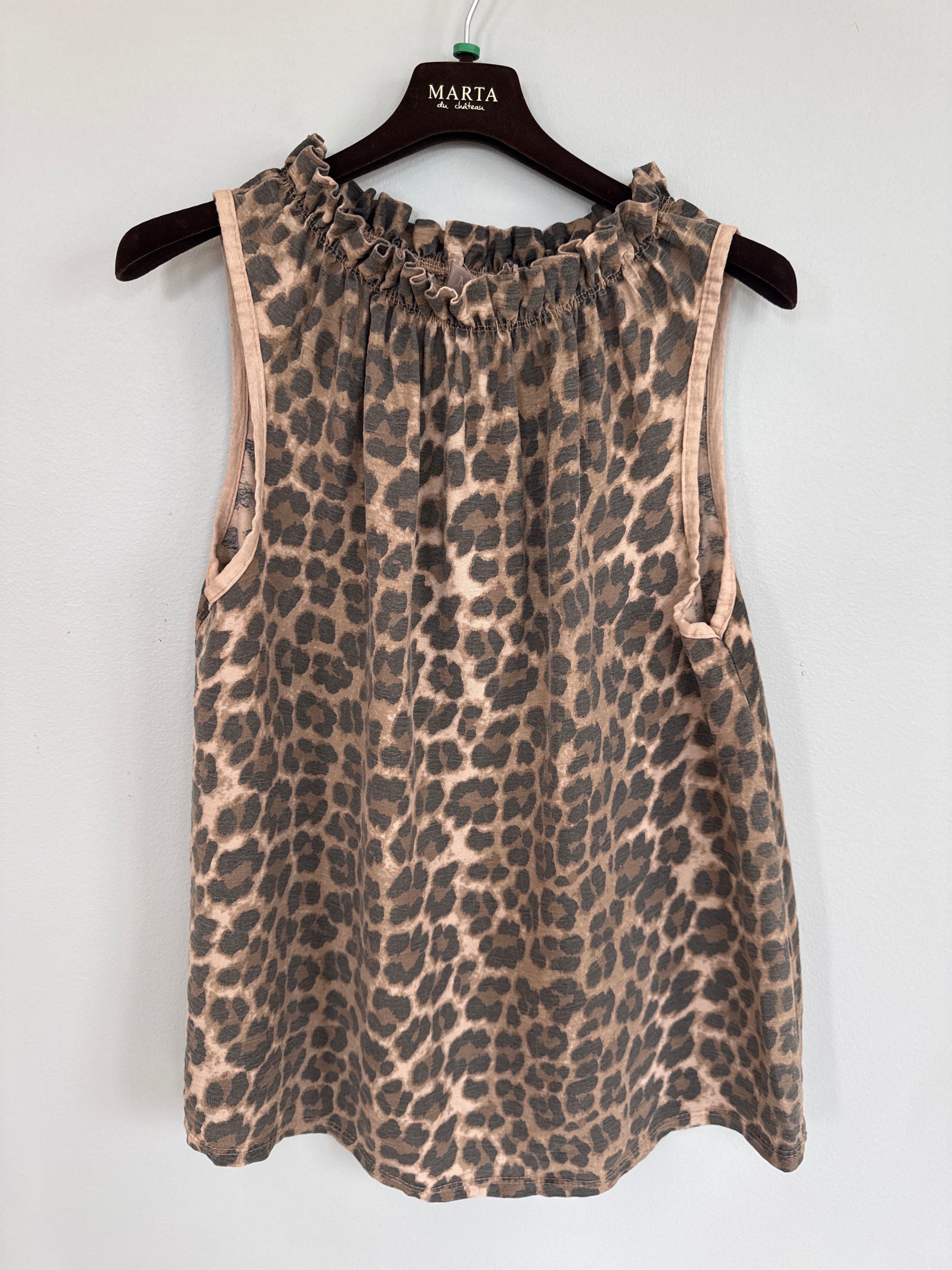 MARTA - LUCINA TOP CAMELLO LEO