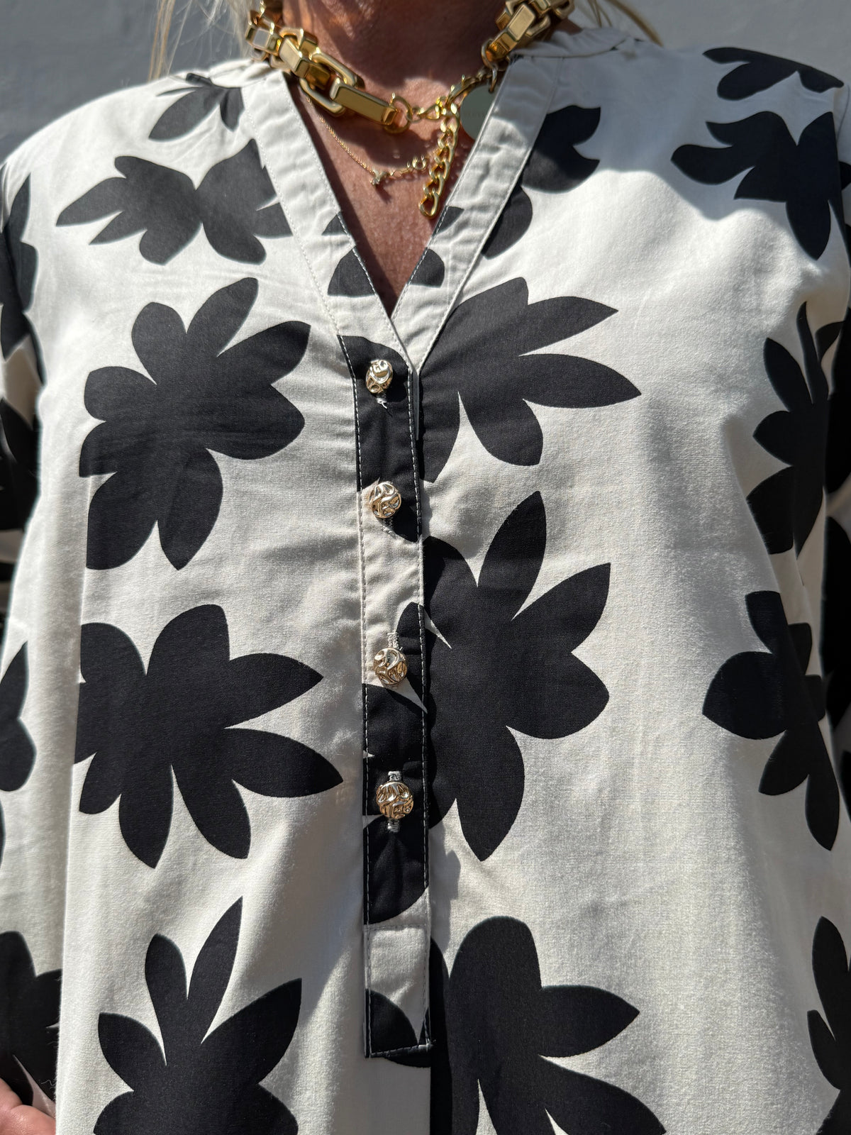 GASPAR - LOULE KJOLE BIG FLOWER SORT