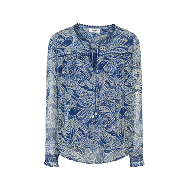 MOLIIN - MACKENZIE BLUSE EVENING BLUE