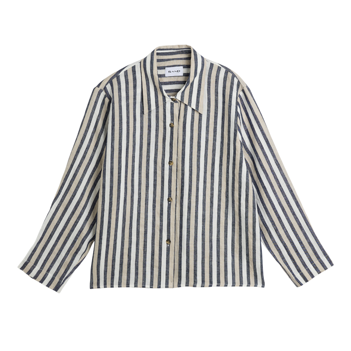 SAND COPENHAGEN - NEPETA SKJORTE STRIB