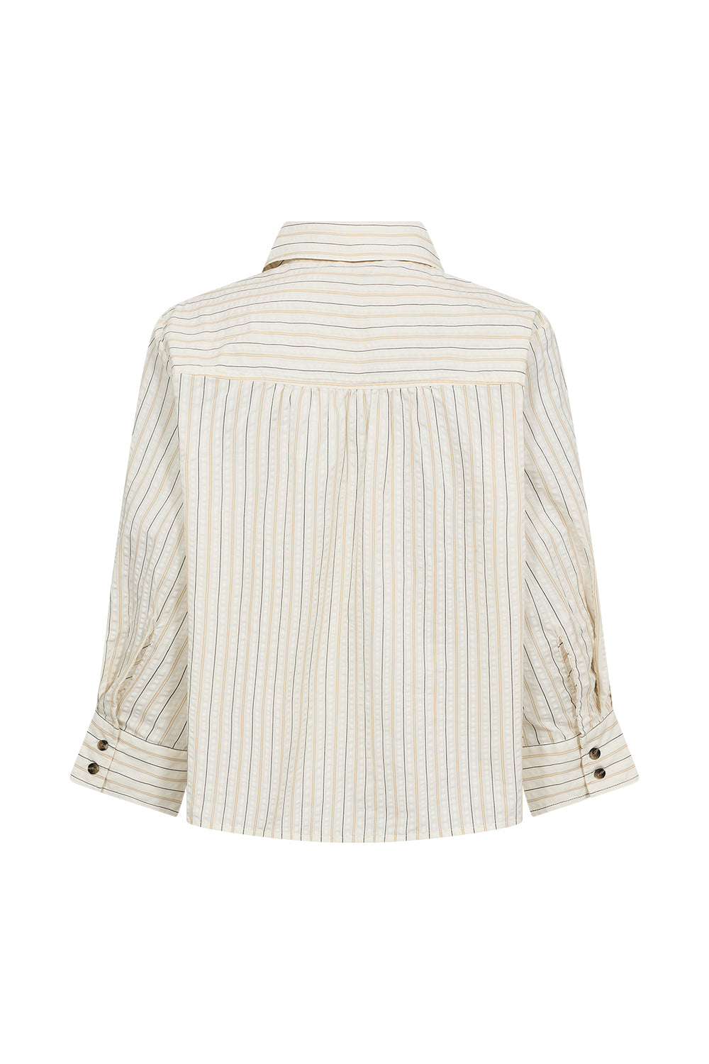 ATELIER TAKTIL - TORI ANNA SKJORTE VANILLA WHITE