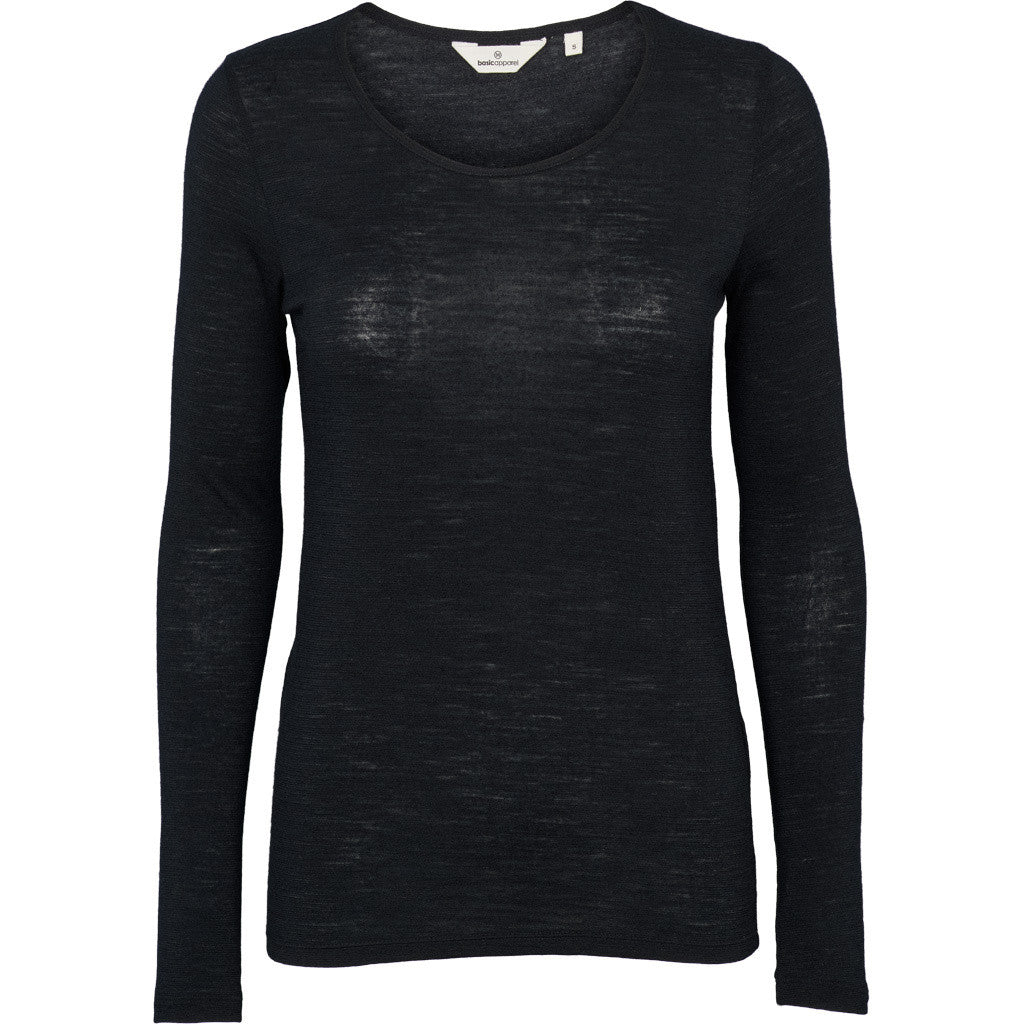 BASIC APPAREL - RINJA LS T-SHIRT SORT