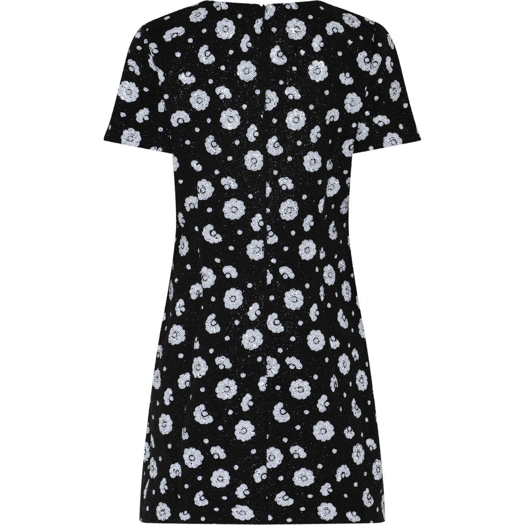 BRUUNS BAZAAR - SILJA KJOLE SORT/HVID