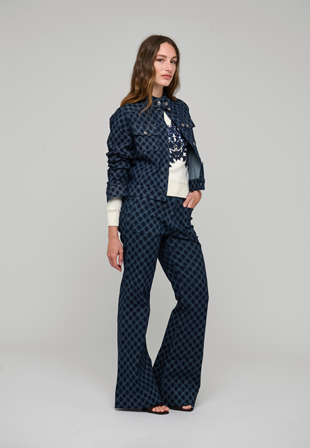 DEA KUDIBAL - WILMA DENIM JAKKE GRAND MIDNIGHT
