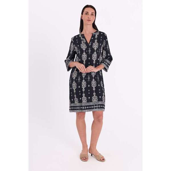 FREEQUENT - TILLY KJOLE BLACK/STAR OFF WHITE