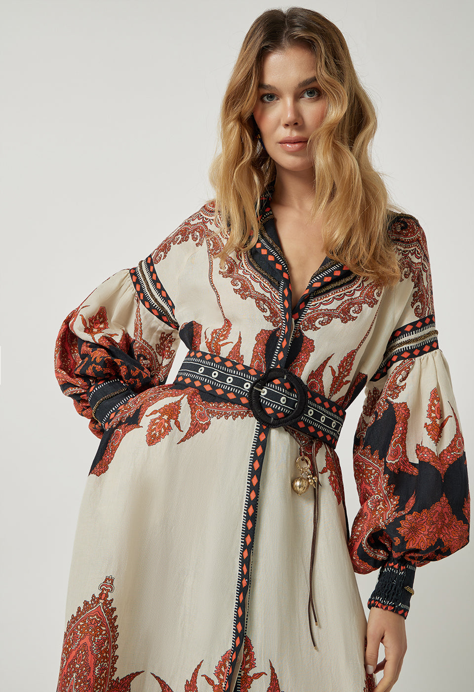 SCARLETT POPPIES - FLORISTA KJOLE BURNT ORANGE