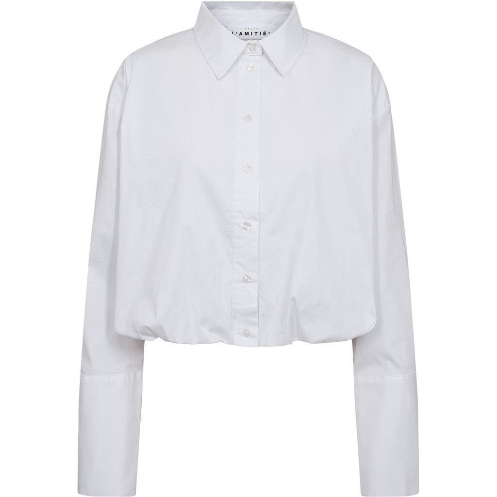 HAUTE L'AMITE - CUFF BALLOON SKJORTE HVID
