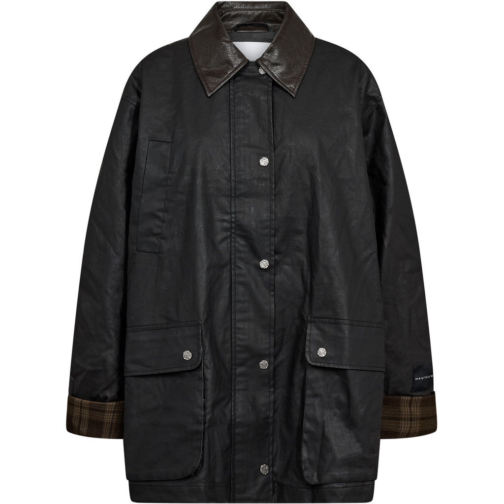 HAUTE L'AMITIE - OILY HUNTER JAKKE SORT