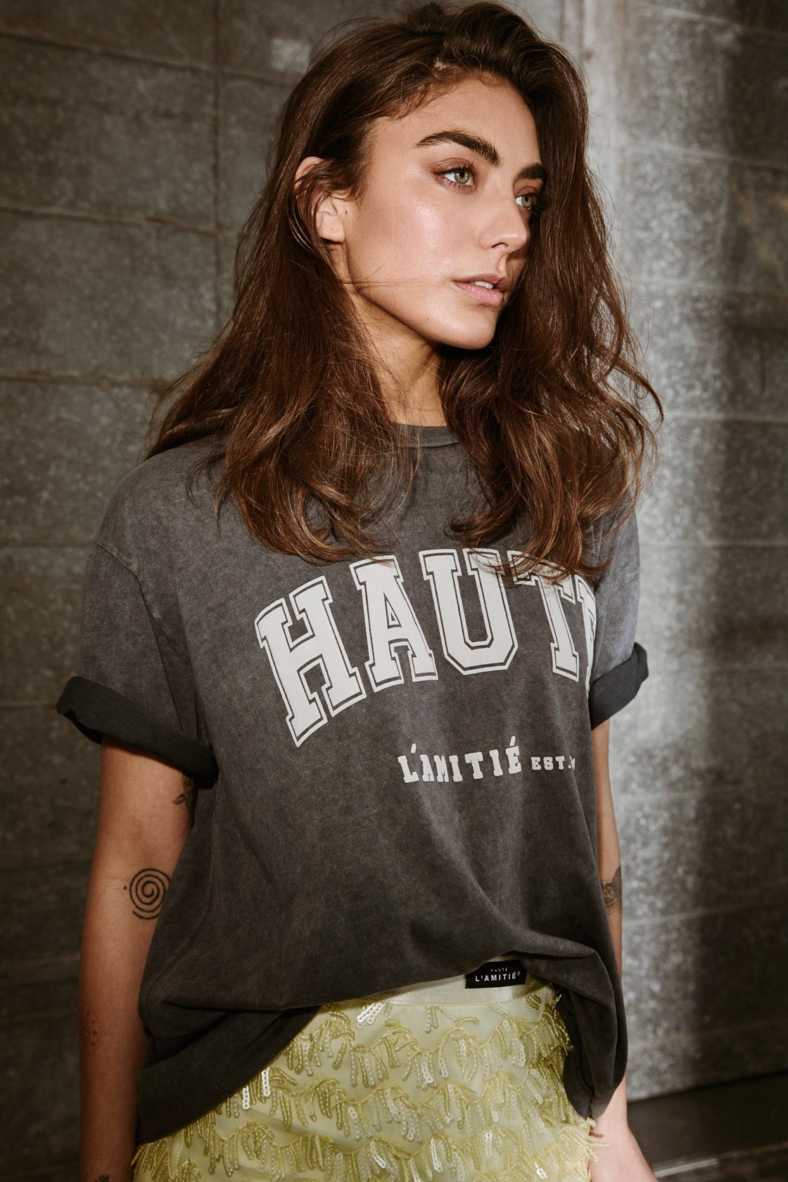 HAUTE L'AMITIE - NOMA ACID T-SHIRT BLACK ACID
