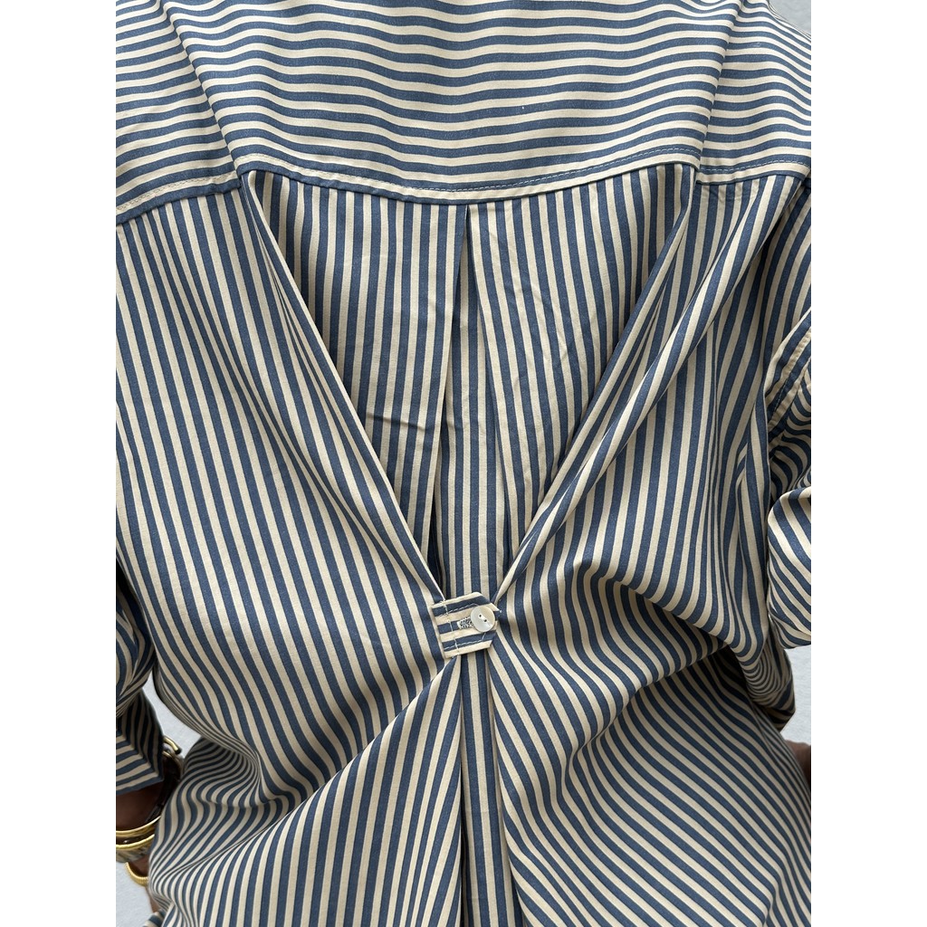 GASPAR - SEVILLA STRIPE SKJORTE BLUE