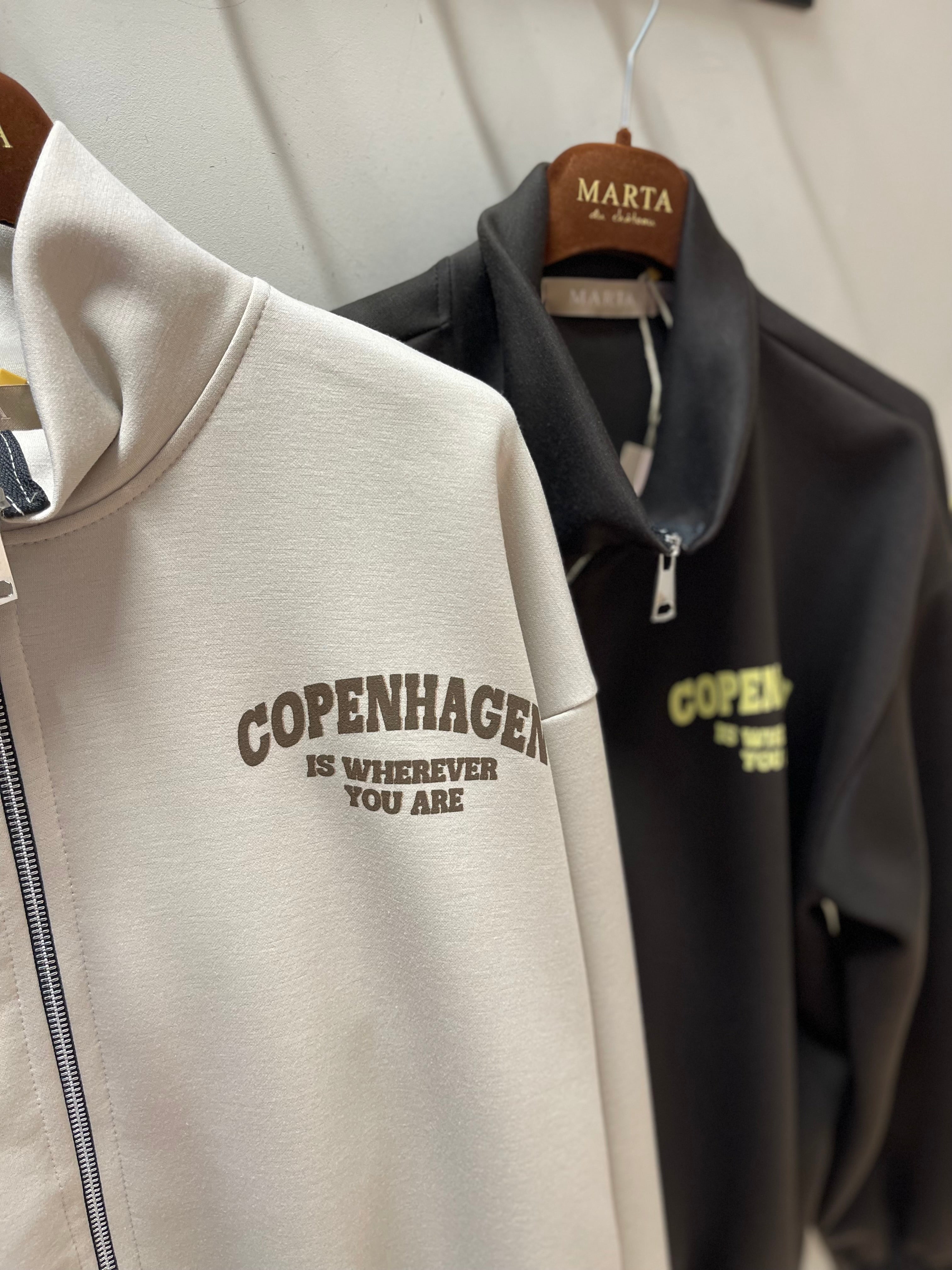 MARTA - NETE SWEAT CARDIGAN MORO-YELLOW