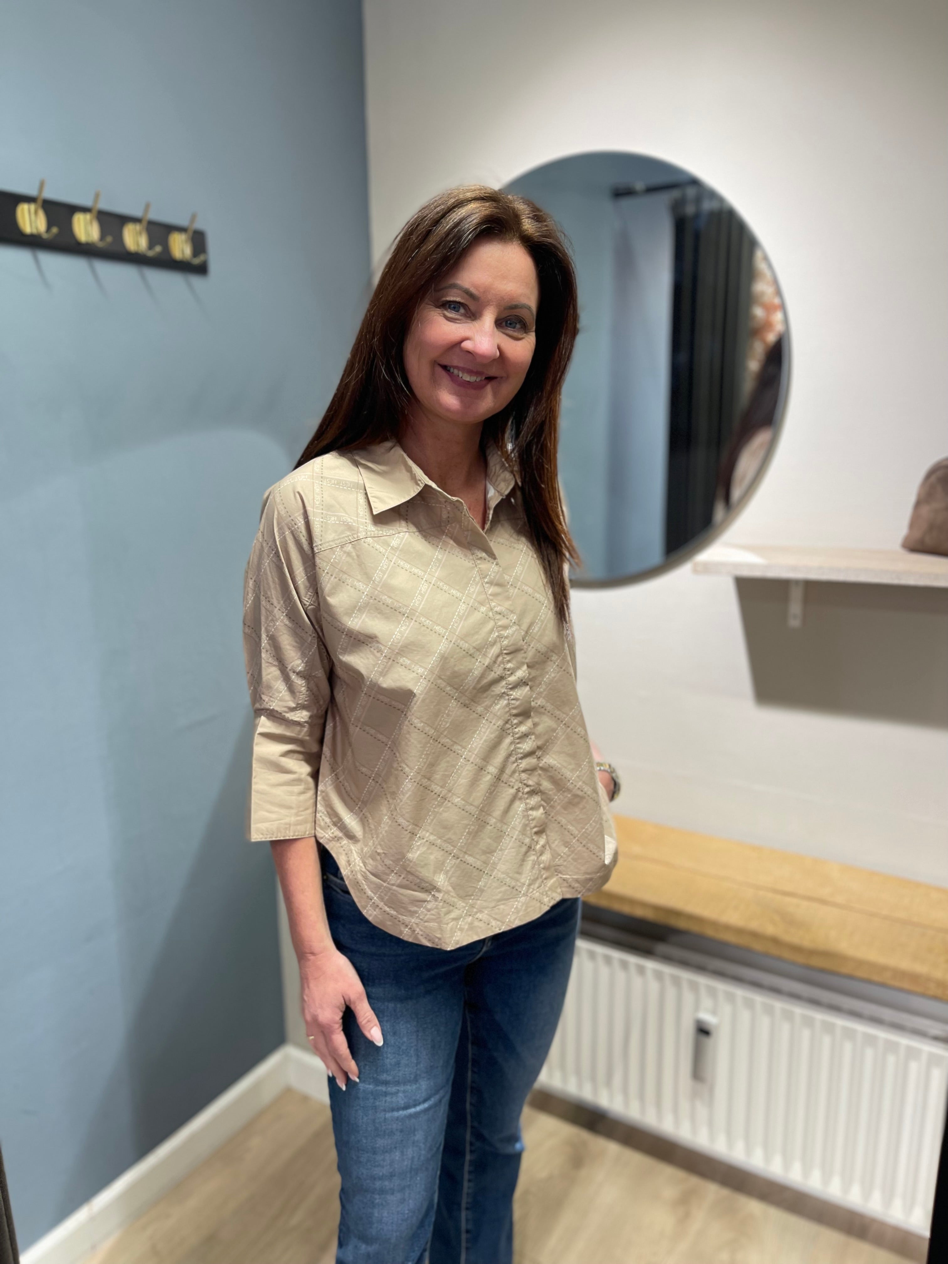 HEST - ARYA SKJORTE PRINTET HUMUS