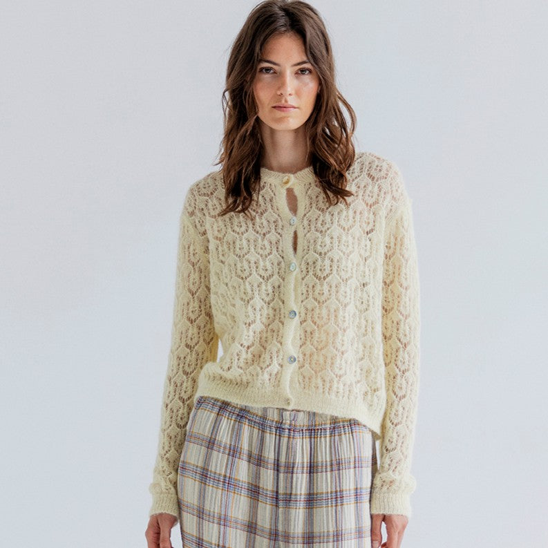 PROJECT AJ117 - PETRINE CARDIGAN BUTTER