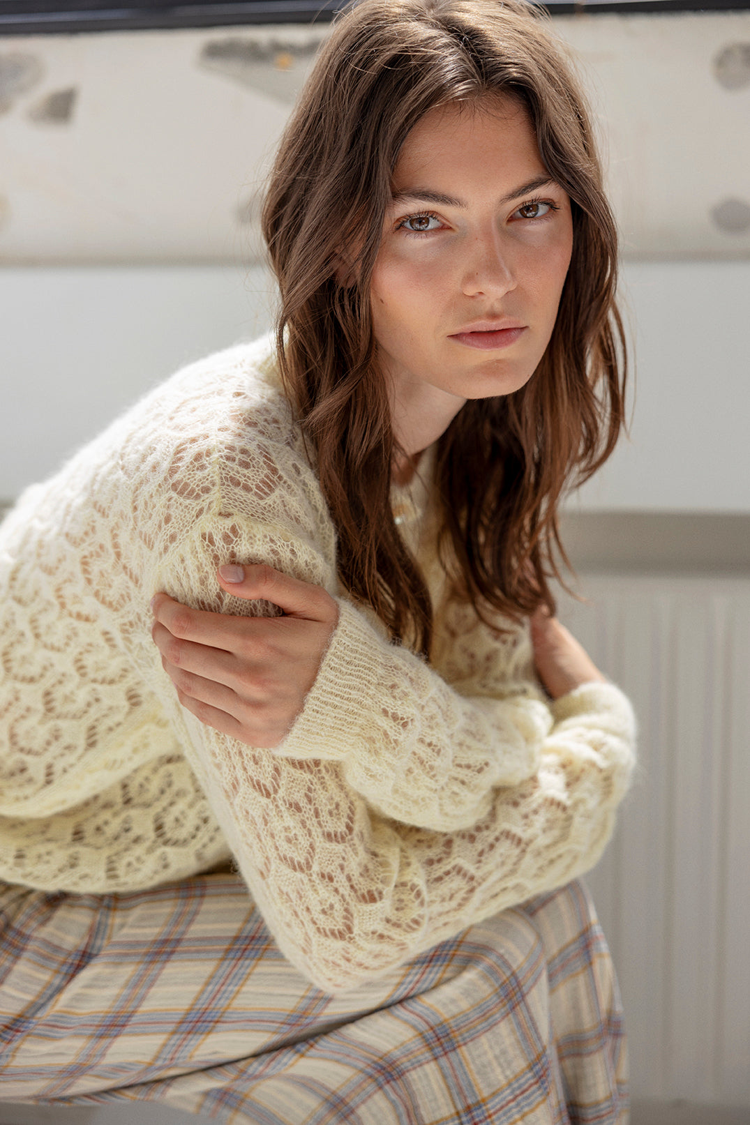 PROJECT AJ117 - PETRINE CARDIGAN BUTTER