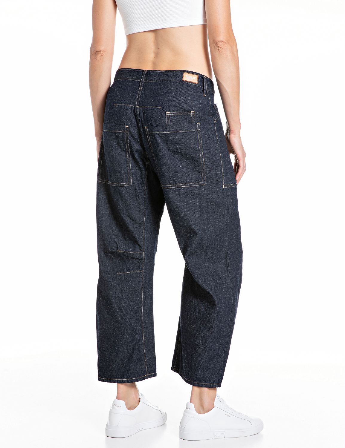 REPLAY - JEANS DARK BLUE ANBASS