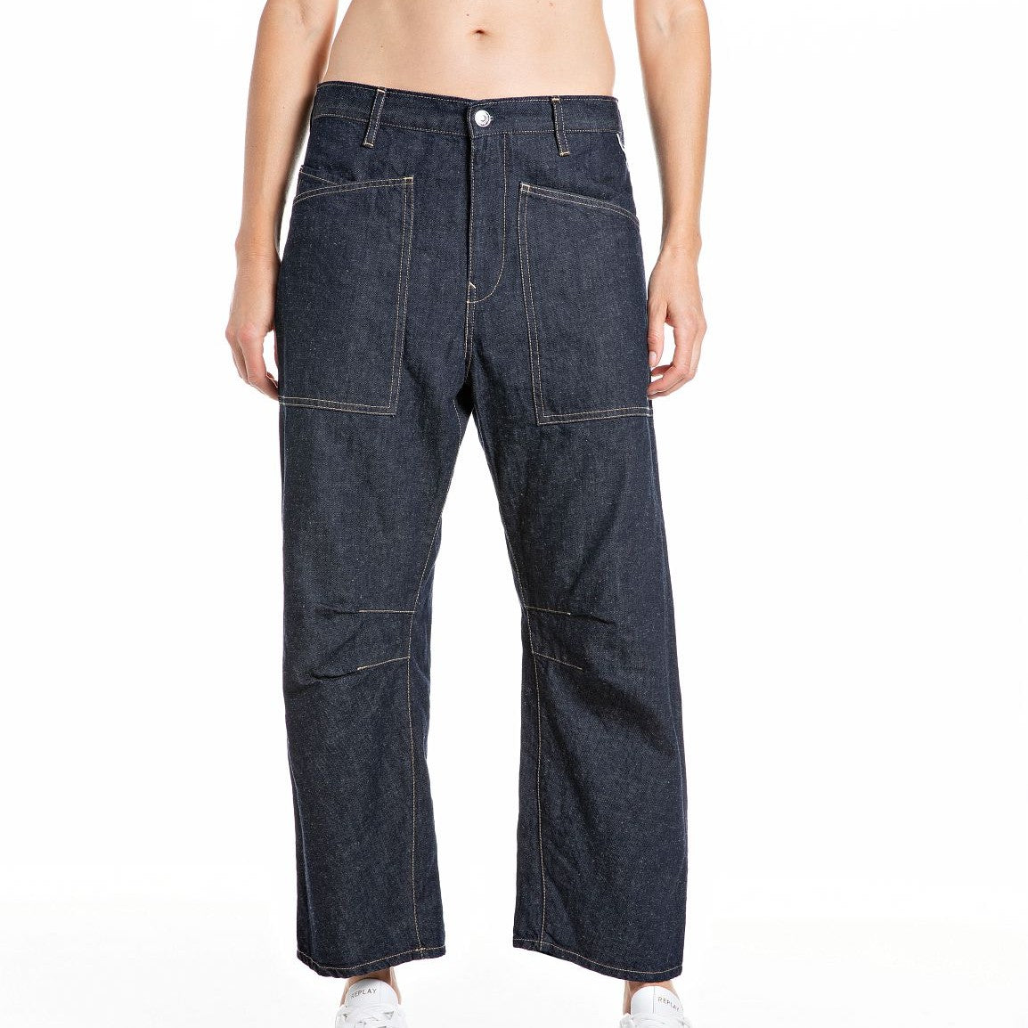 REPLAY - JEANS DARK BLUE ANBASS
