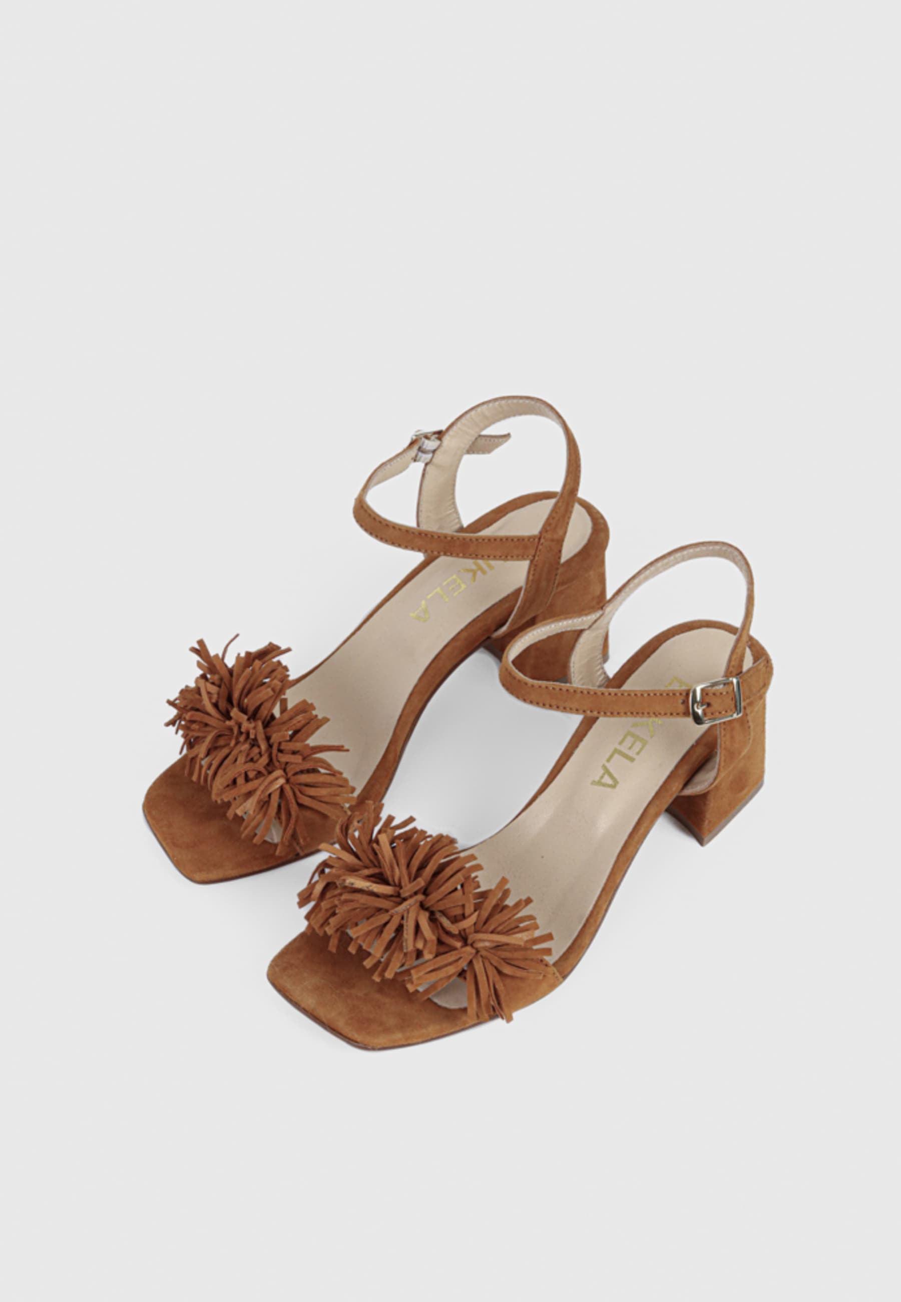 BUKELA - MILA SANDAL COGNAC