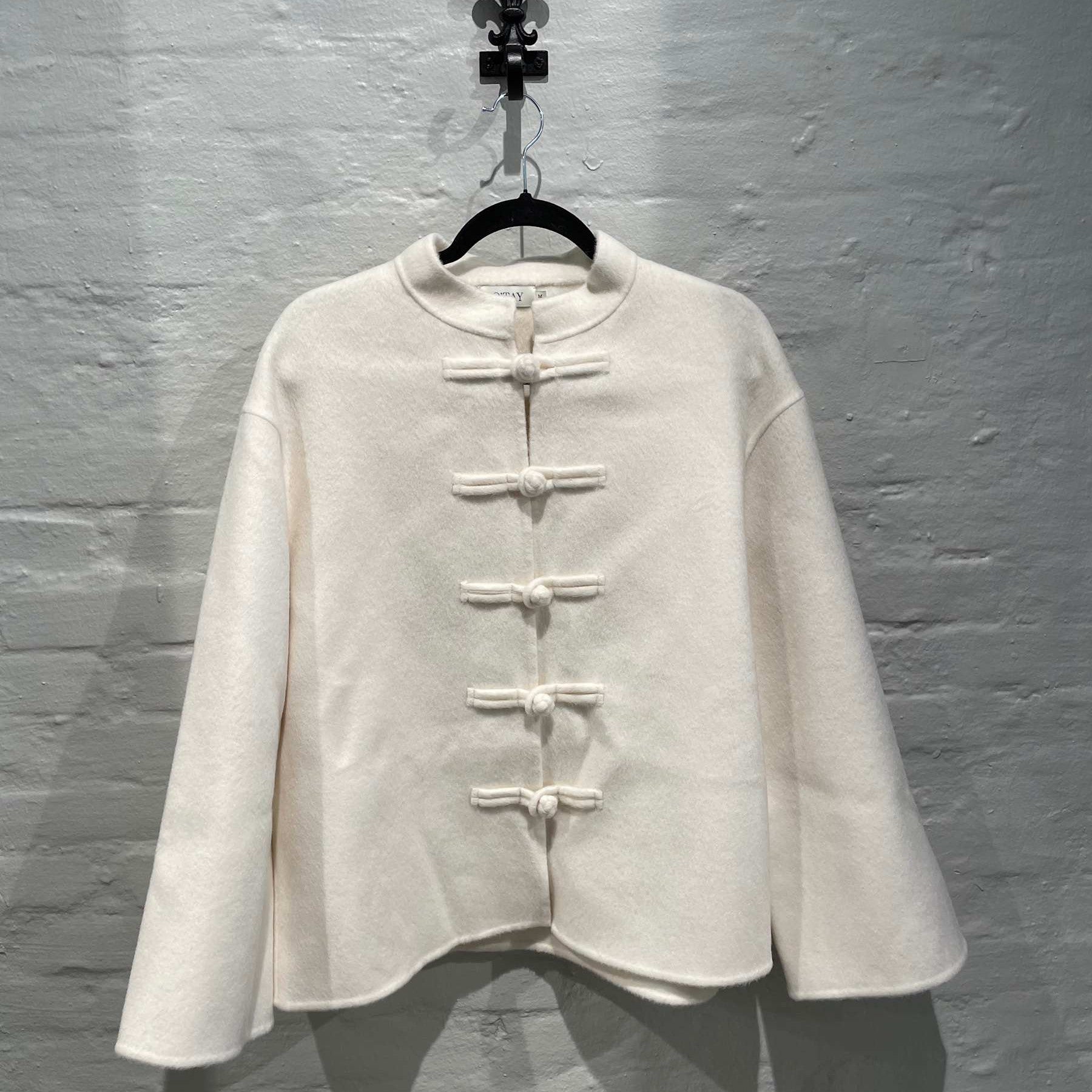 O'TAY - OTELLA JAKKE OFF WHITE