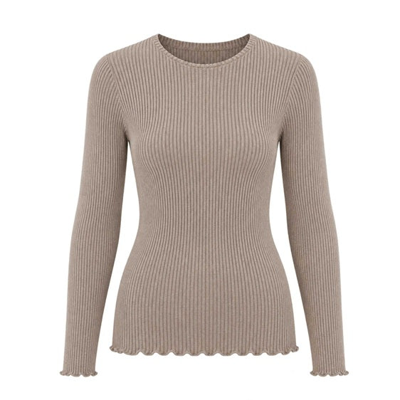 AMAZE - GEENA BLUSE LIGHT FANGO