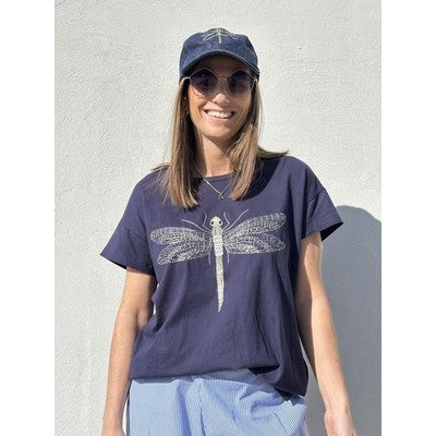 GASPAR - TOKYO T-SHIRT DARK BLUE