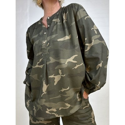 GASPAR - LÆSØ SKJORTE CAMOFLAGE