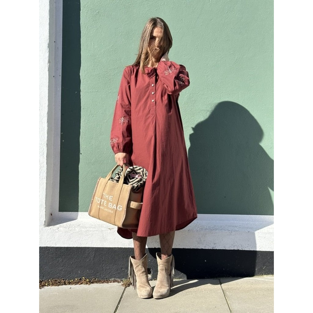 GASPAR - DALLAS KJOLE BORDEAUX