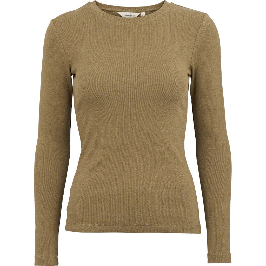 BASIC APPAREL - LUDMILLA T-SHIRT CAPERS GREEN