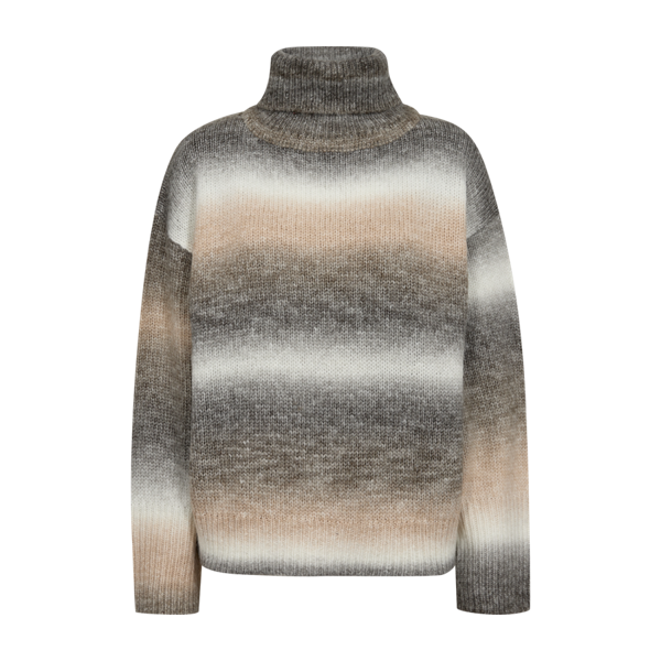 FREEQUENT - SASU PULLOVER MOREL/SILVER MINK