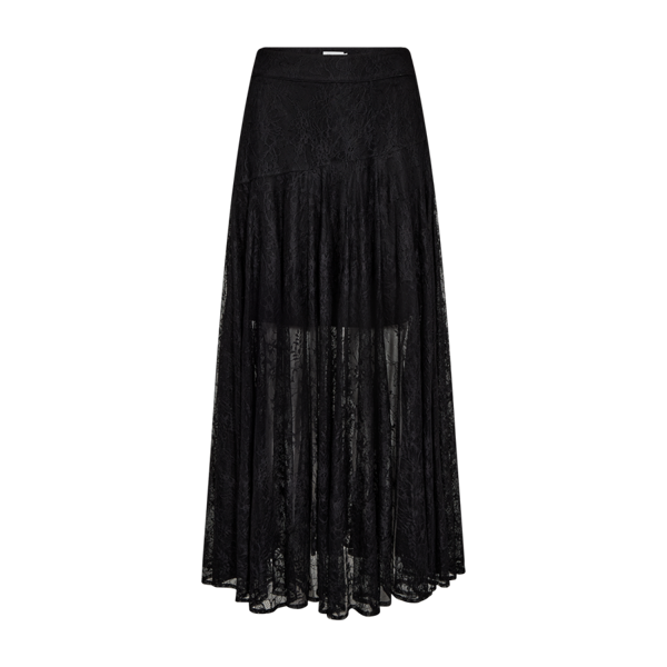 COPENHAGEN MUSE - LEA BLONDE NEDERDEL SORT