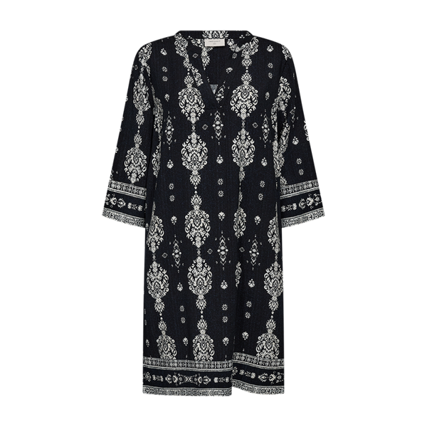 FREEQUENT - TILLY KJOLE BLACK/STAR OFF WHITE