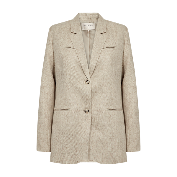 FREEQUENT - LYDIA BLAZER SAND MELANGE