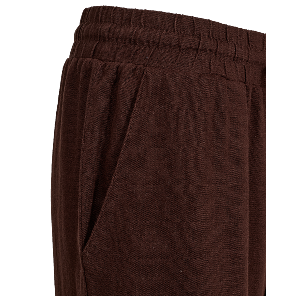 FREEQUENT - LAVA ANKEL HØRBUKSER COFFEE BEAN