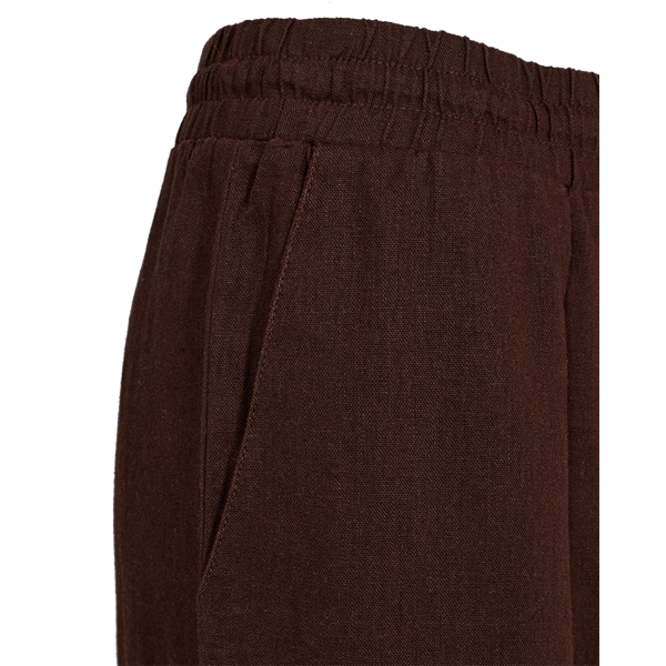 FREEQUENT - LAVA HØRBUKSER COFFEE BEAN