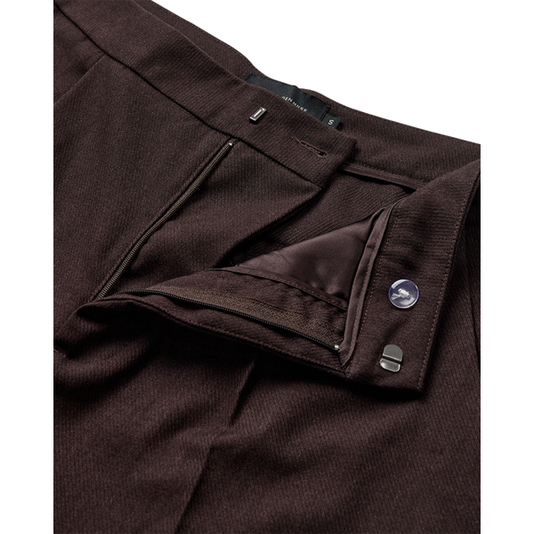 COPENHAGEN MUSE - TAILOR WIDE BUKSER COFFEE BEAN