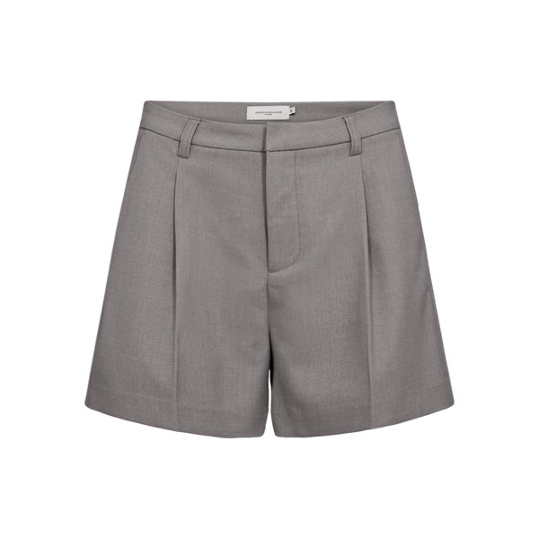 COPENHAGEN MUSE - TAILOR SHORTS LIGHT GREY MELANGE