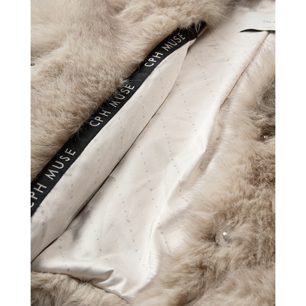 COPENHAGEN MUSE - PLUSHY JAKKE PEYOTE MELANGE