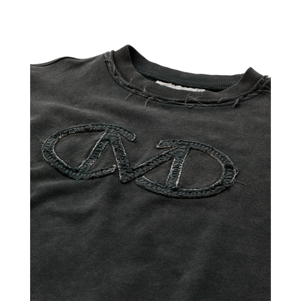 COPENHAGEN MUSE - ROCO SWEATSHIRT DARK GREY MELANGE