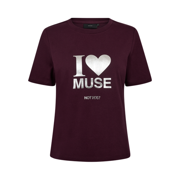 COPENHAGEN MUSE - MUSE T-SHIRT WINDSOR WINE