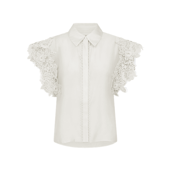 COPENHAGEN MUSE - MOLLY BLUSE JET STREAM