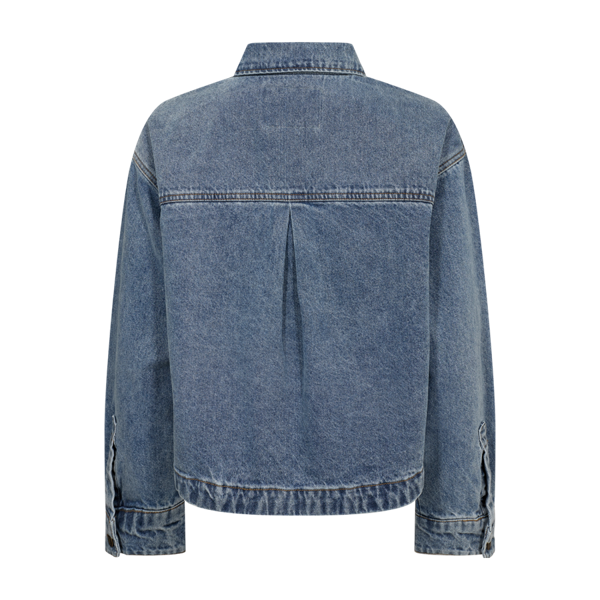 FREEQUENT - KALIA DENIM JAKKE MEDIUM BLUE