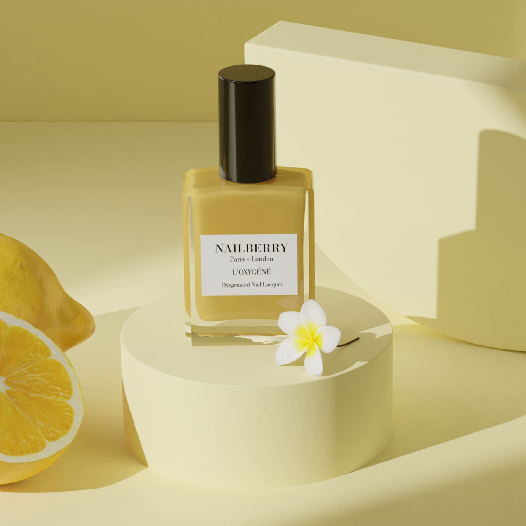 NAILBERRY - NEGLELAK SIMPLY THE ZEST CREAMY LEMON