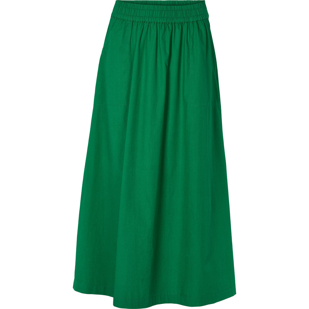BASIC APPAREL - SILJE LONG NEDEREL ABUNDANT GREEN