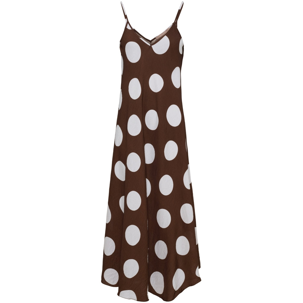 MARTA - MELINA DRESS MORO/WHITE