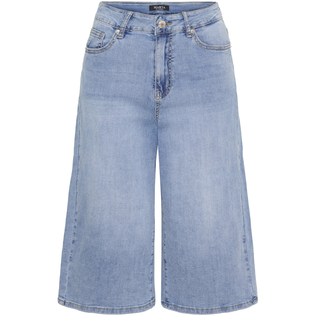 MARTA - GERDA BERMUDA SHORTS DENIM