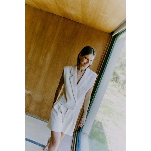 COPENHAGEN MUSE - TAILOR SHORTS JET STREAM